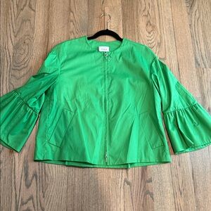 AKRIS Punto designer green crop jacket! Brand new